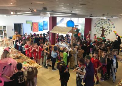 Bunte Faschingsfeier an der Grundschule Pleiskirchen
